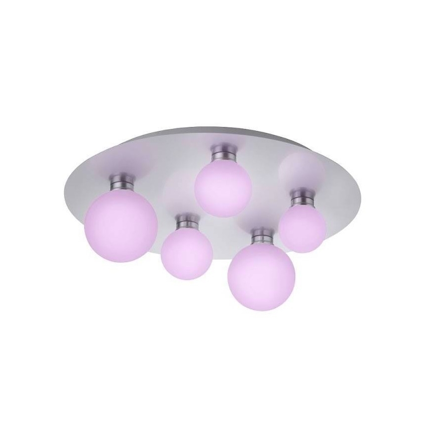 Trio - LED RGB Dimmbare Deckenleuchte DICAPO 5xLED/3W/230V 3000-5000K + Fernbedienung
