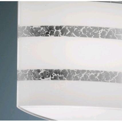 Trio - Hängeleuchte an Kabel NIKOSIA 2xE27/40W/230V silber