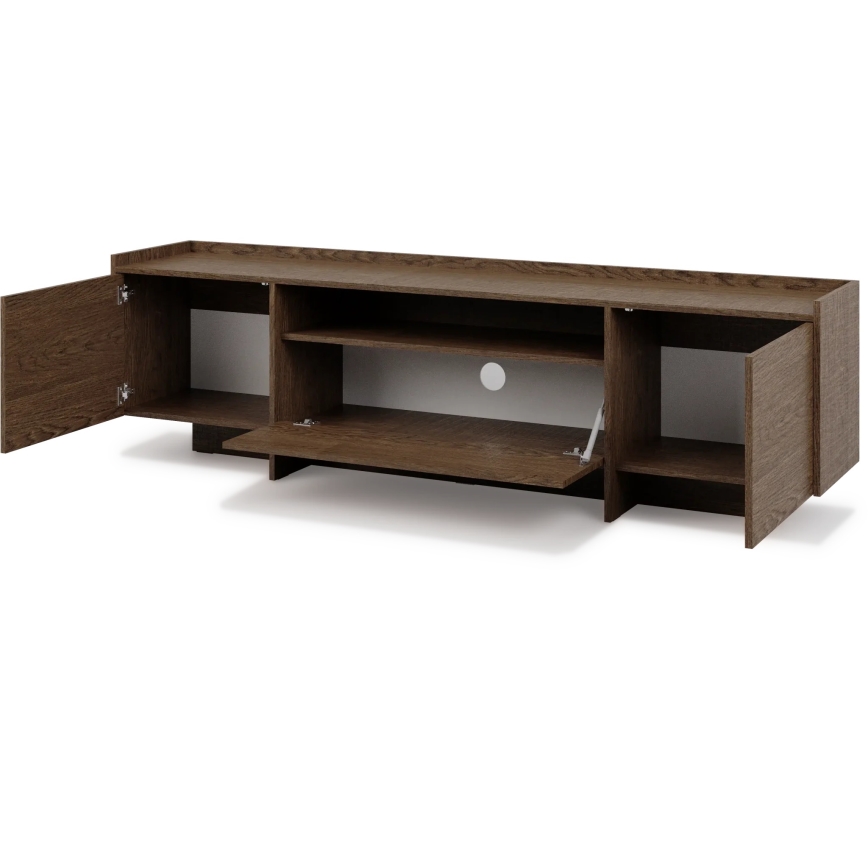 TV-Lowboard KEMI 197x57 cm Eiche
