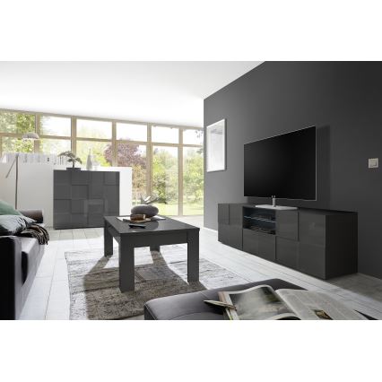 TV-Lowboard SERIAN anthrazit