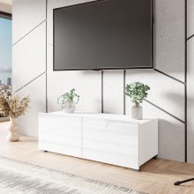 TV-Tisch CALABRINI 37x100 cm weiß