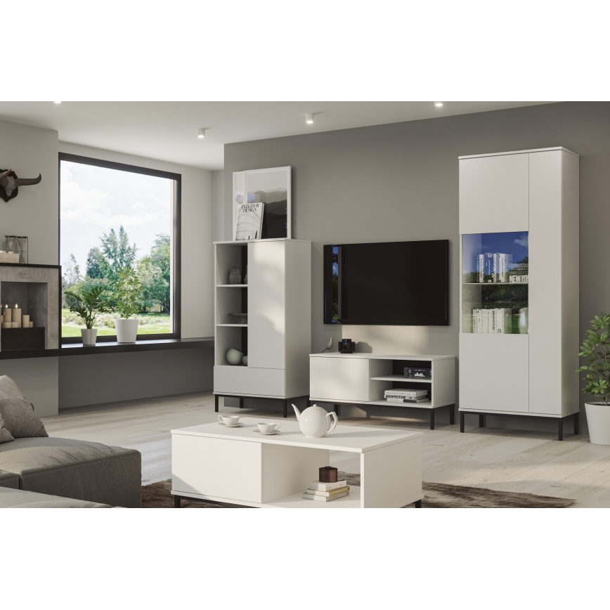 TV-Tisch ERISTI 50x100,8 cm weiß