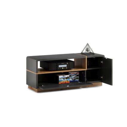 TV-Tisch FRED anthrazit/Eiche Artisan
