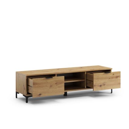 TV-Lowboard LORA Artisan-Eiche