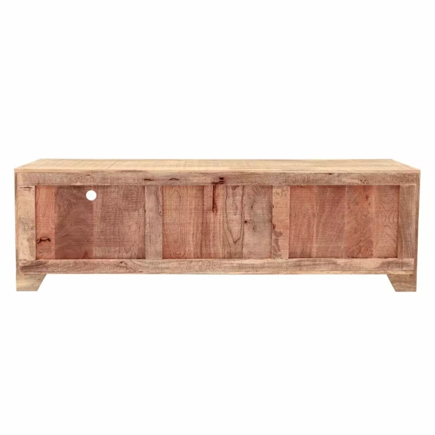 TV-Tisch MANU 160x50 cm Massivholz/Mangobaum