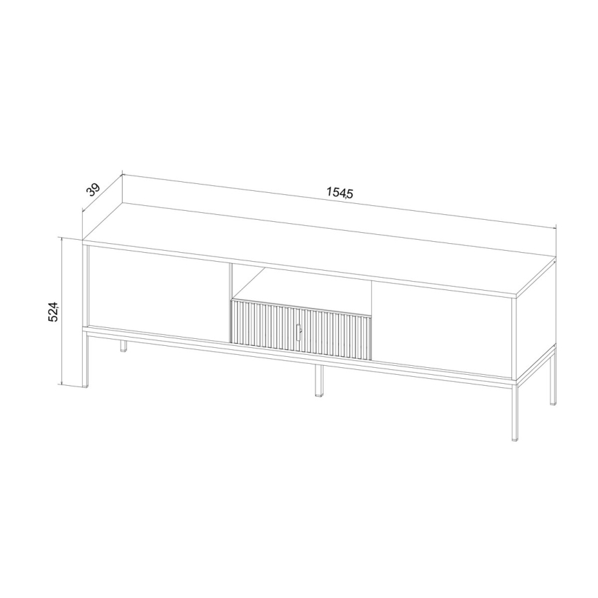 TV-Tisch SUE beige/kaschmir