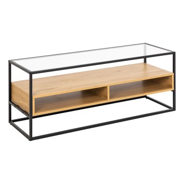 TV-Tisch ZEIN Eiche/schwarz