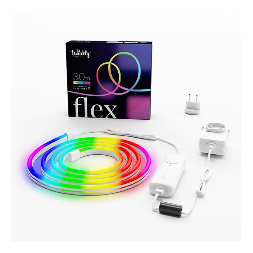 Twinkly - Dimmbarer LED-RGB-Streifen FLEX 300xLED 3 m Wi-Fi