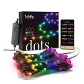 Twinkly - Dimmbarer LED-RGB-Streifen für den Außenbereich DOTS 400xLED 20 m IP44 Wi-Fi