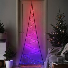 Twinkly - Dimmbarer LED-RGB-Weihnachtsbaum für den Außenbereich LIGHT TREE 70xLED IP44 Wi-Fi