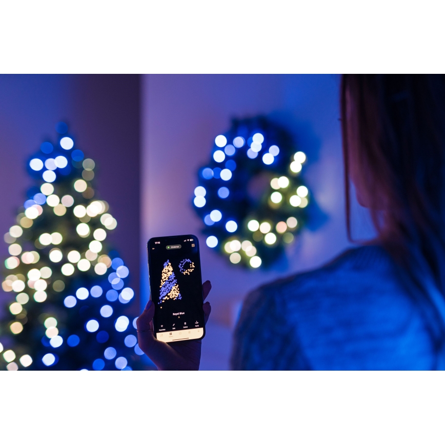 Twinkly - LED RGBW dimmbarer Weihnachtsbaum TREE 435 LEDs 2,1 m Wi-Fi
