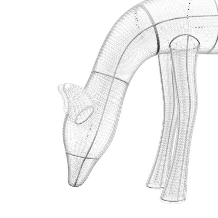 Twinkly - Dimmbares Outdoor-Weihnachtsrentier LED RGBW REINGEERS 160xLED IP44 Wi-Fi