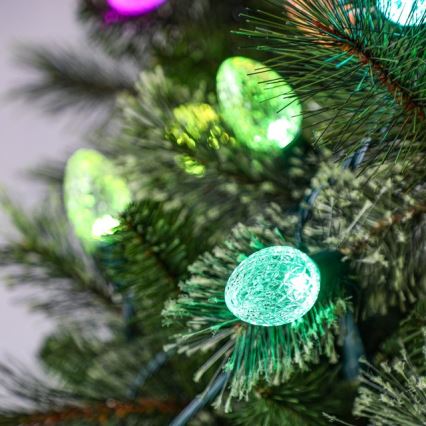 Twinkly - Dimmbare LED-RGBW-Weihnachtskette für den Außenbereich FACETED 80xLED 26,5 m IP44 Wi-Fi