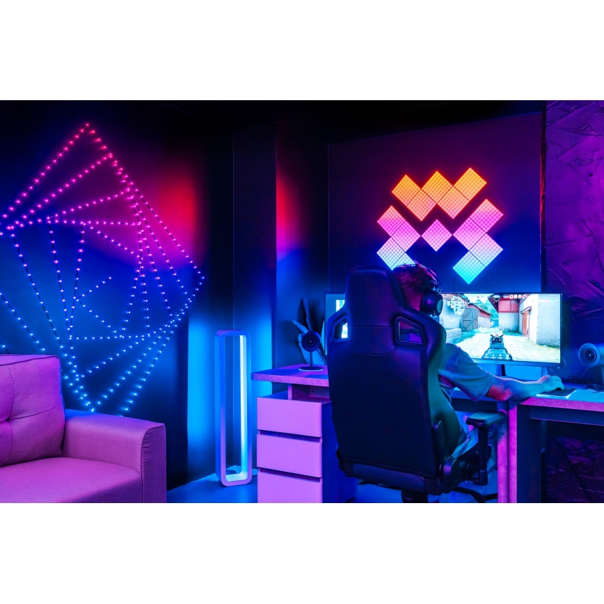 Twinkly - LED RGB dimmbare Weihnachts-Lichterkette DOTS 60xLED 7 m USB Wi-Fi