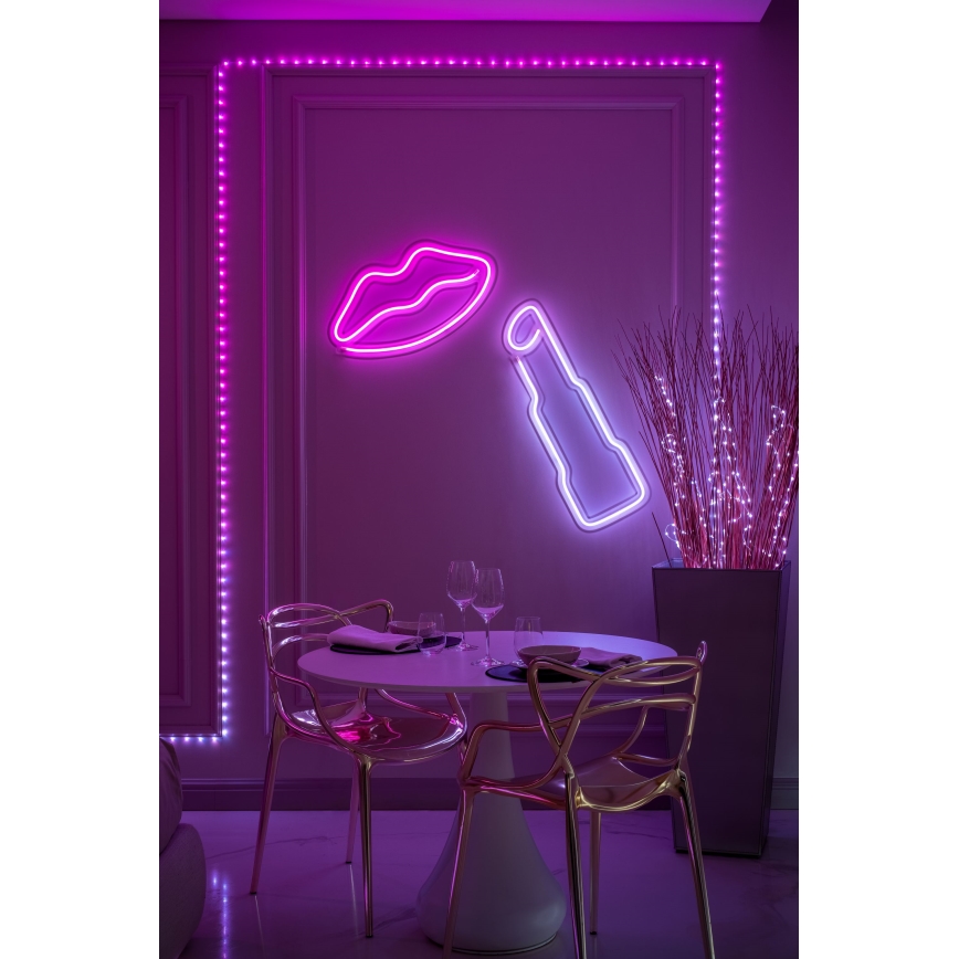 Twinkly - LED RGB dimmbare Weihnachts-Lichterkette DOTS 60xLED 7 m USB Wi-Fi
