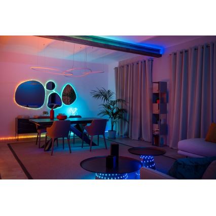 Twinkly - LED RGB Außen-Dimmstreifen DOTS 400xLED 20 m IP44 Wi-Fi