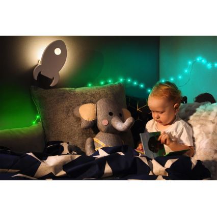 Twinkly - LED RGB Außen-Dimmstreifen DOTS 400xLED 20 m IP44 Wi-Fi