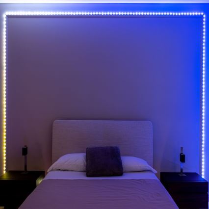 Twinkly - Dimmbarer LED-RGB-Streifen für den Außenbereich DOTS 400xLED 20 m IP44 Wi-Fi