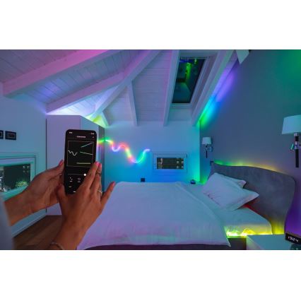 Twinkly - Dimmbarer LED-RGB-Streifen FLEX 200xLED 2 m Wi-Fi