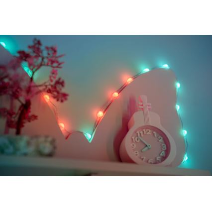Twinkly - dimmbare RGB-LED-Lichterkette CANDIES 200xLED 14 m USB Wi-Fi