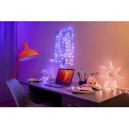 Twinkly - dimmbare RGB-LED-Lichterkette CANDIES, 200 LEDs, 14 m, USB, Wi-Fi