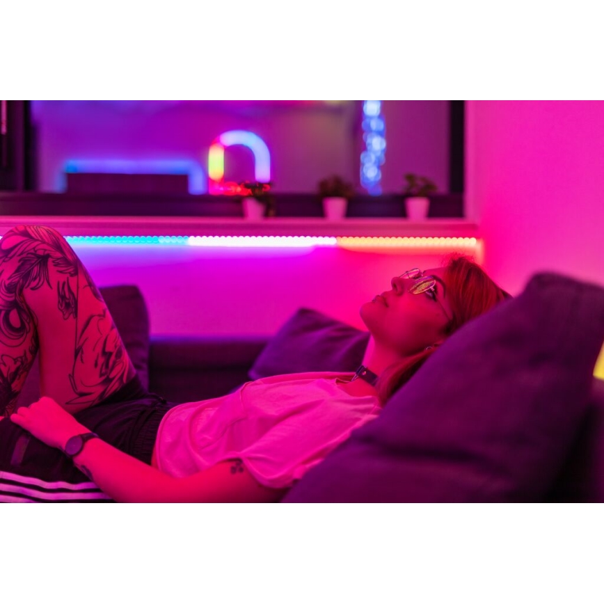 Twinkly - Dimmbarer LED-RGB-Streifen LINE 100xLED 1,5 m Wi-Fi