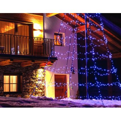 Twinkly - LED RGBW dimmbarer Außen-Weihnachtsbaum LIGHT TREE 750xLED 4m IP44 Wi-Fi