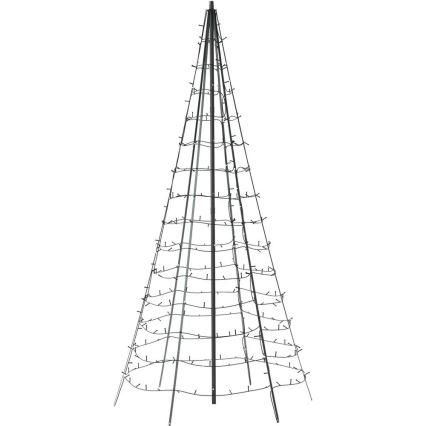 Twinkly - LED RGBW dimmbarer Außen-Weihnachtsbaum LIGHT TREE 750xLED 4m IP44 Wi-Fi