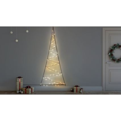 Twinkly - Dimmbarer LED-RGBW-Weihnachtsbaum für den Außenbereich LIGHT TREE 70xLED IP44 Wi-Fi