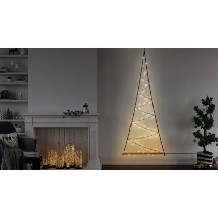 Twinkly - Dimmbarer LED-RGBW-Weihnachtsbaum für den Außenbereich LIGHT TREE 70xLED IP44 Wi-Fi