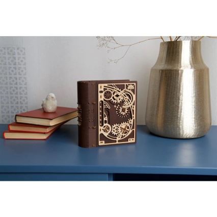 Ugears - 3D mechanisches Holzpuzzle Buch der Geheimnisse