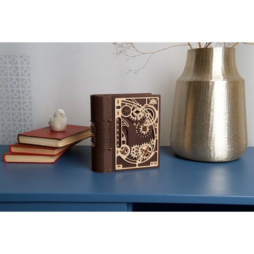 Ugears - 3D mechanisches Holzpuzzle Buch der Geheimnisse