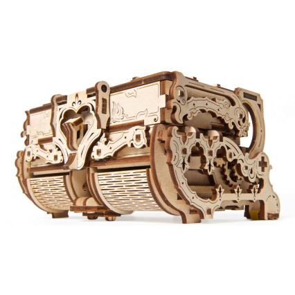 Ugears - Mechanisches 3D-Holzpuzzle Antike Schmuckschatulle