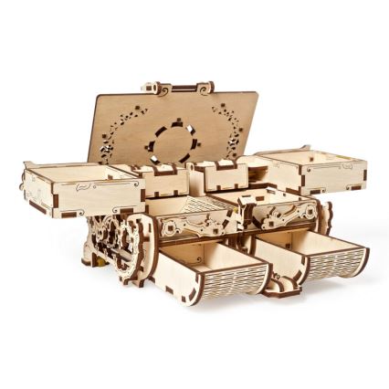 Ugears - Mechanisches 3D-Holzpuzzle Antike Schmuckschatulle
