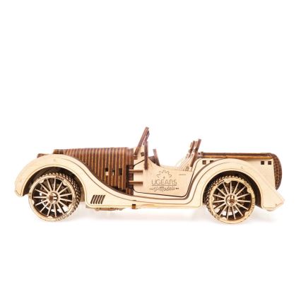 Ugears - Mechanisches 3D-Holzpuzzle Auto Roadster