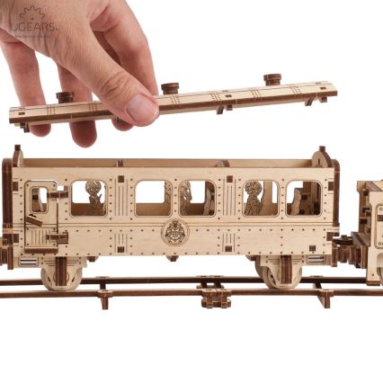 Ugears - Mechanisches 3D-Holzpuzzle Harry Potter Hogwarts-Express