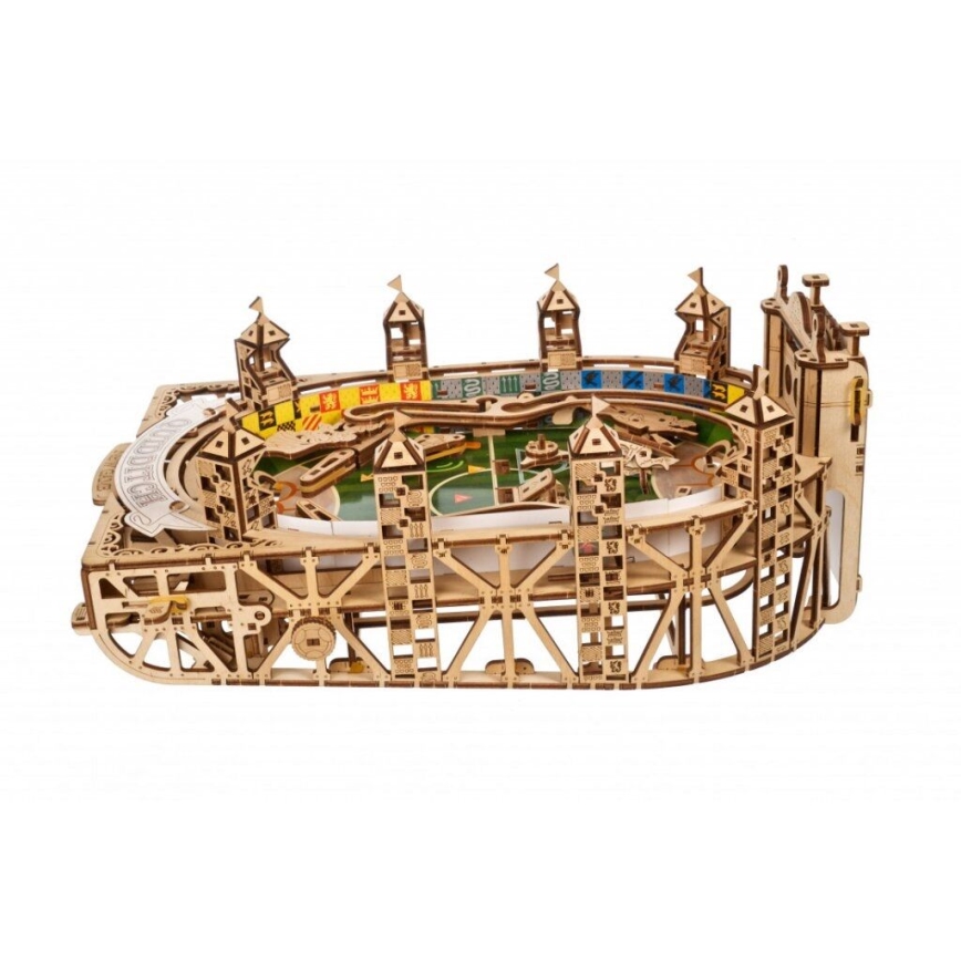 Ugears - Mechanisches 3D-Holzpuzzle Harry Potter Quidditch Flipper