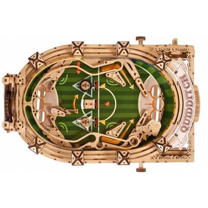 Ugears - Mechanisches 3D-Holzpuzzle Harry Potter Quidditch Flipper