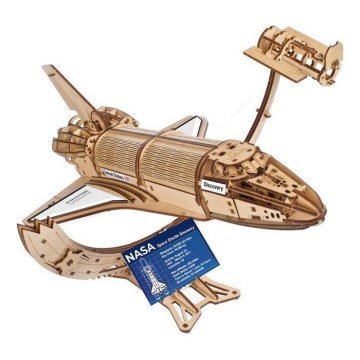 Ugears - Mechanisches 3D-Holzpuzzle NASA-Raumfähre