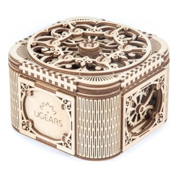 Ugears - Mechanisches 3D-Holzpuzzle Schmuckschatulle