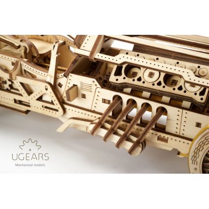 Ugears - Mechanisches 3D-Holzpuzzle U9 Auto Grand Prix