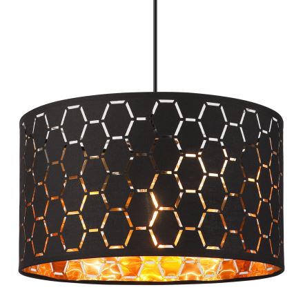 ULLE Pendelleuchte an Kabel 1xE27/15W/230V schwarz