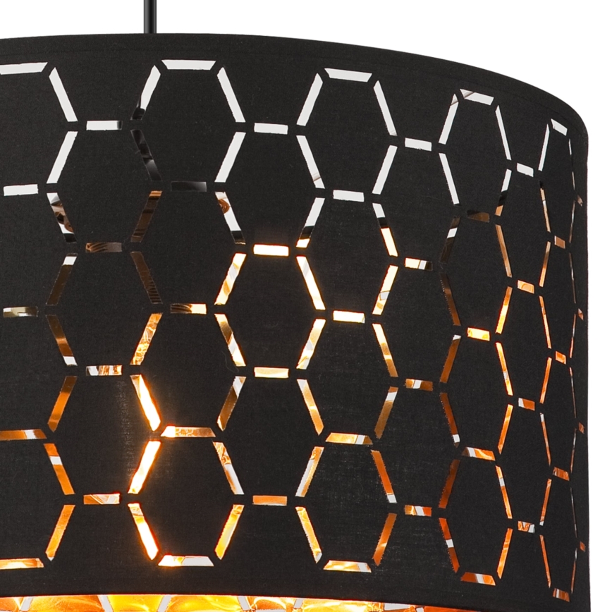 ULLE Pendelleuchte an Kabel 1xE27/15W/230V schwarz