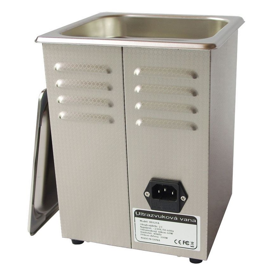 Ultraschallreiniger mit Heizfunktion 160W/230V 2 l