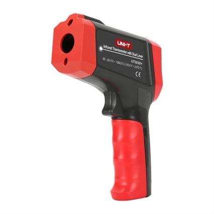 Uni-T - Kontaktloses Infrarot-Thermometer 1x9V 6LR61 1300°C