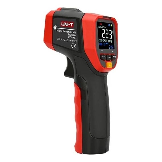 Uni-T - Kontaktloses Infrarot-Thermometer 1x9V 6LR61 600°C