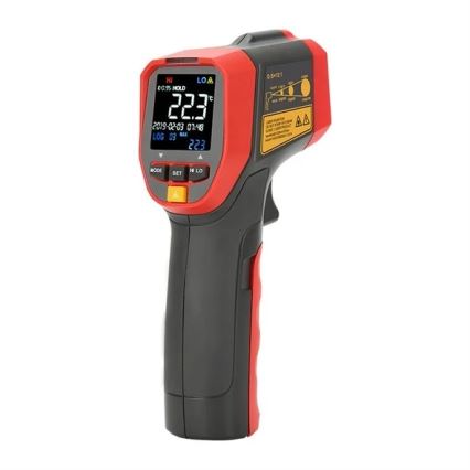 Uni-T - Kontaktloses Infrarot-Thermometer 1x9V 6LR61 600°C