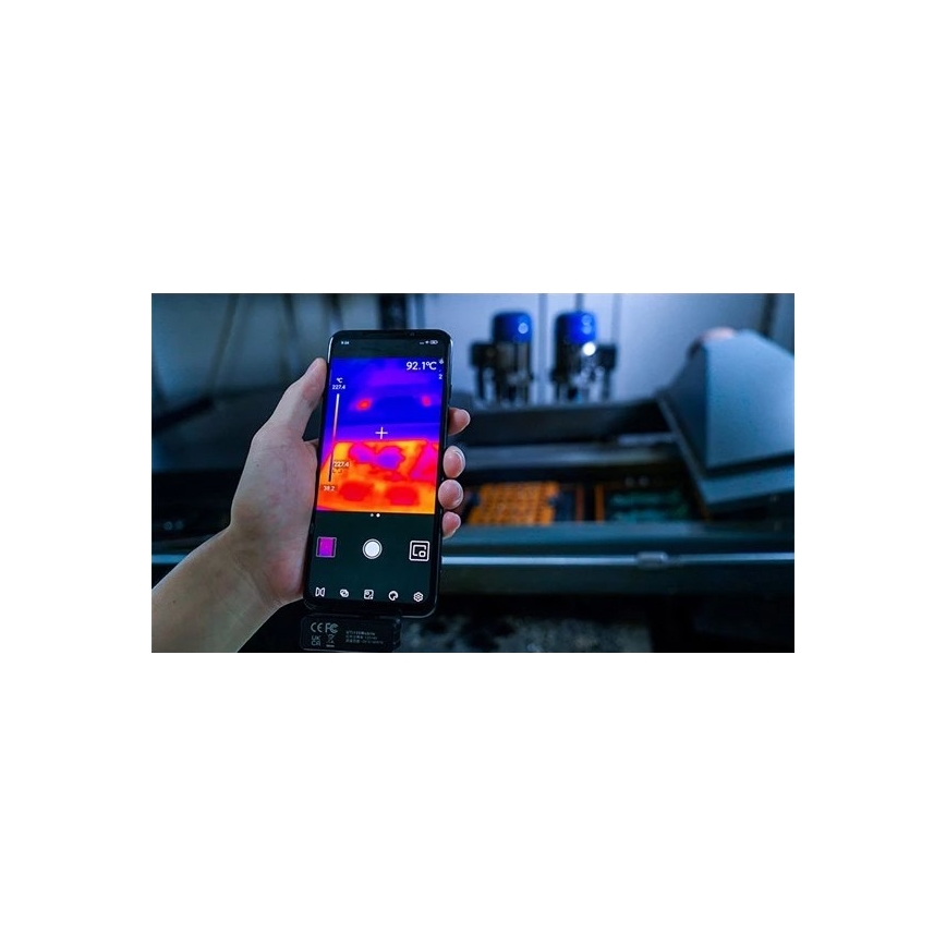 Uni-T UTi120MS - Wärmebildkamera Blitz für iPhone