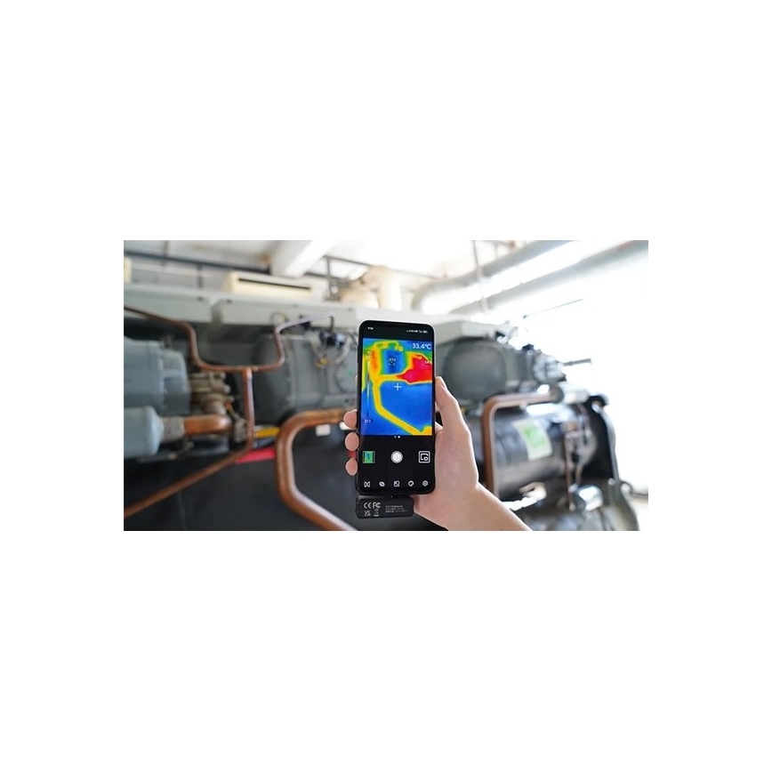 Uni-T UTi120MS - Wärmebildkamera Blitz für iPhone