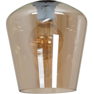 Universal-Ersatzglas SANTIAGO E27 d 18 cm rauchig braun